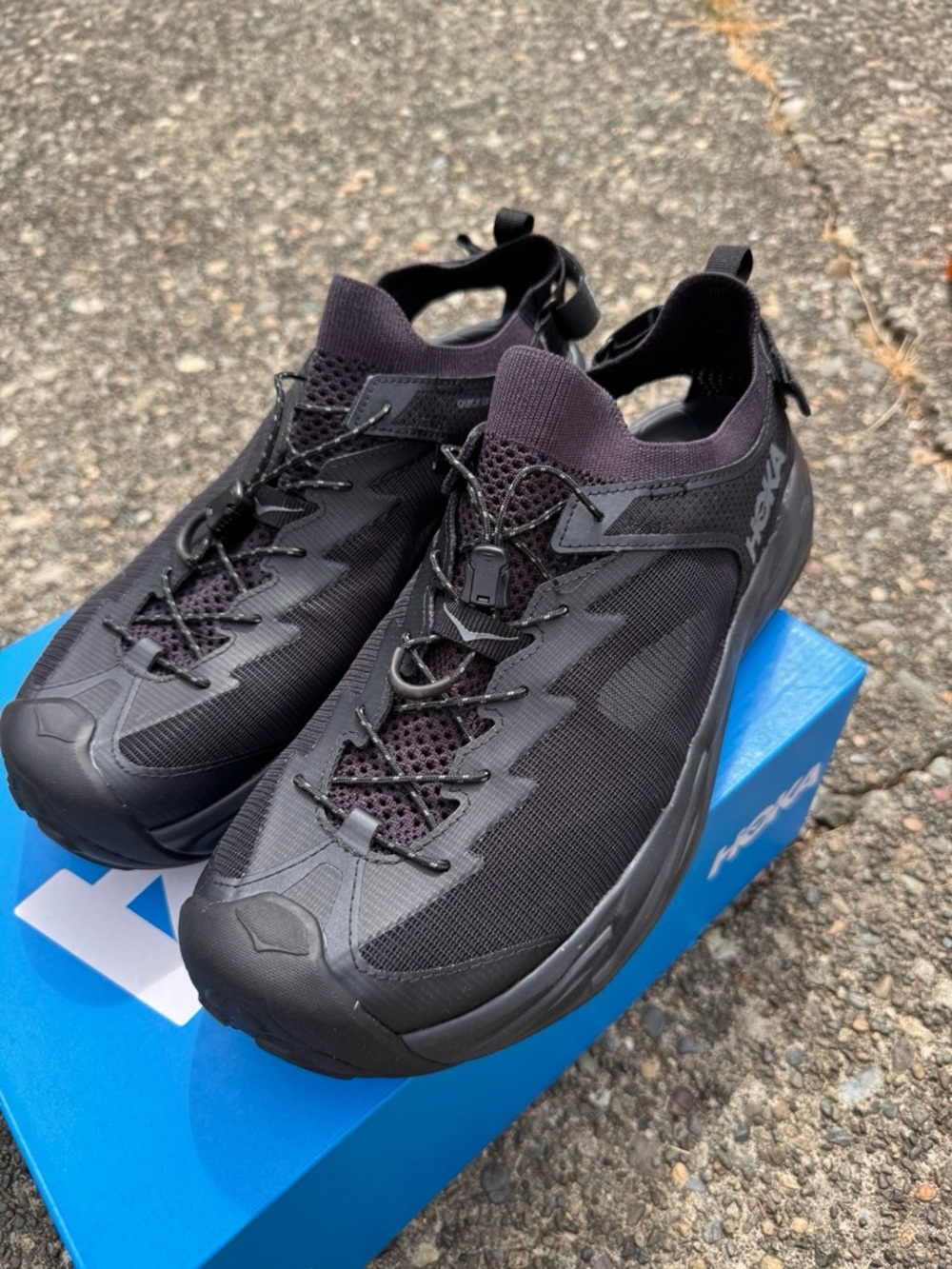 HOKA Black Men’s Hopara 2 Hiking Shoes - Size 13 NEW In Box - Picture 4 of 13